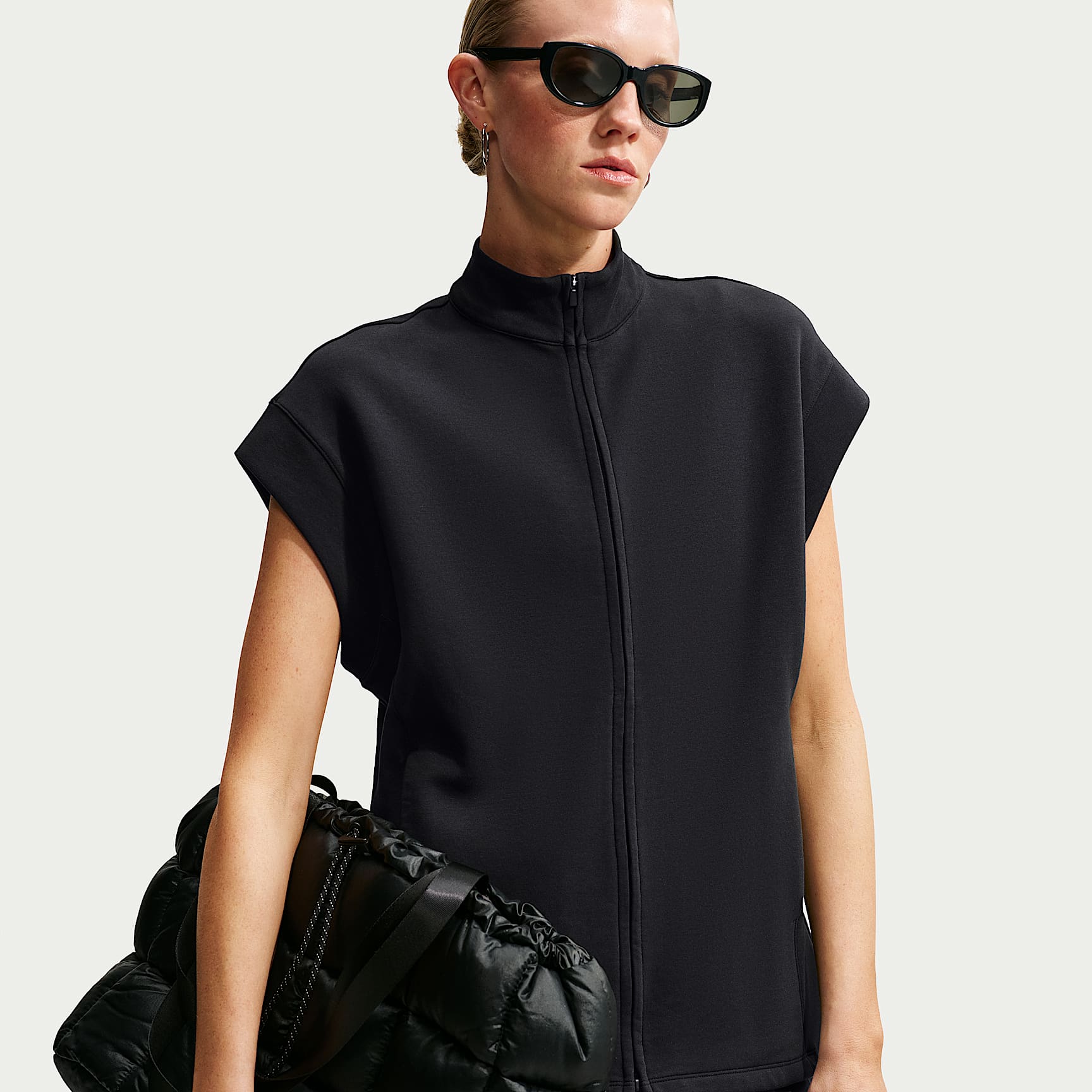 Nike 24.7 ImpossiblySoft Women's Dri-FIT Full-Zip Tunic. Nike.com
